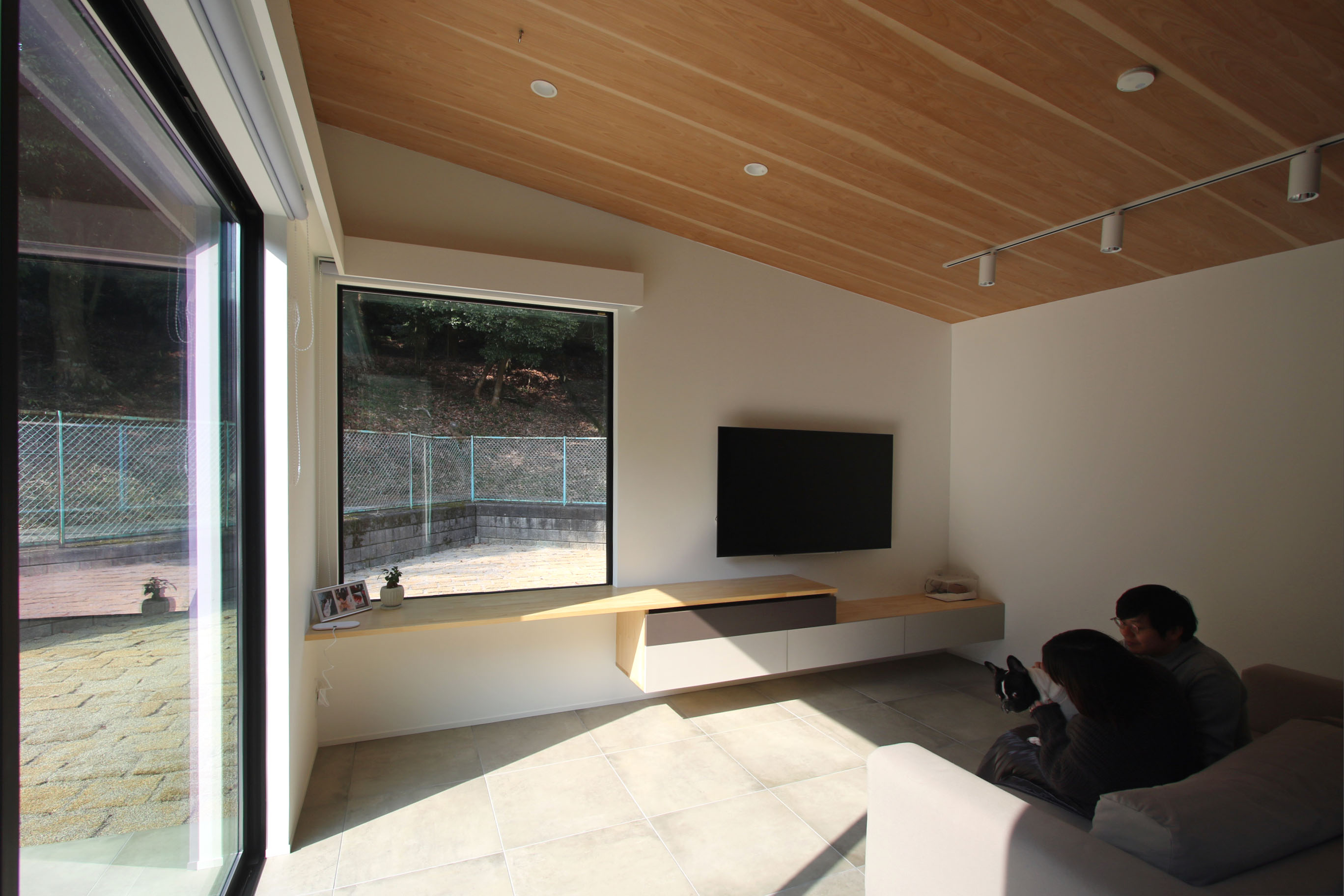 モダン平屋の美しい家